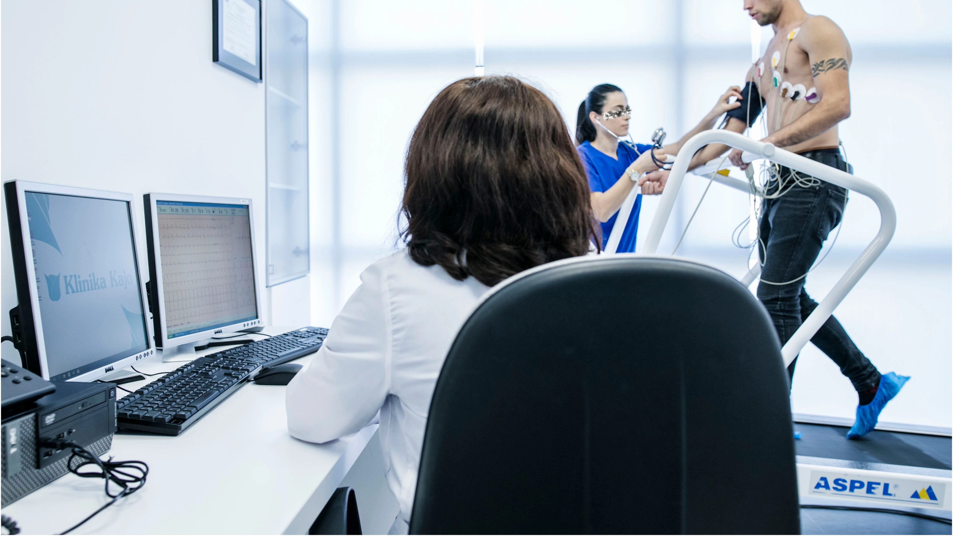 Stress test ECG Klinika Kajo